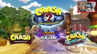NoThx & Gataka playing Crash Bandicoot 2 EP01