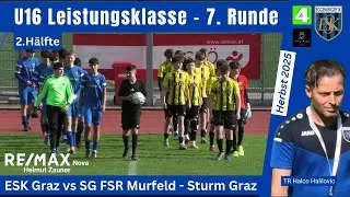 🟣 U16 L ⚽️ ESK Graz 🆚 SG FSR Murfeld - Sturm Graz vom 18.10.2025