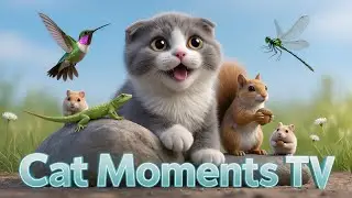 Cat Moments TV | New Year Animal Motion for Cats &ndash; Garden, Forest & Water EP.85