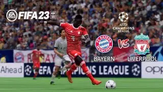 Unstoppable Mane Shines as Sane Nets Hat-trick in FIFA 23 Showdown between Fc Bayern and Liverpool