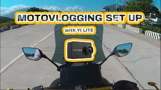 Motovlog #2 | Trying Out the Yi Lite Action Camera with External Mic Jack | Rusi RFI175