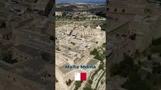 Мальта Мдина #дрон #природа #мальта #мдина #путешествие #MoSkyFly #city