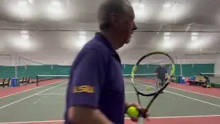 Gautreau's Tennis - Lonnie, Mark B, Vern, Glen - May 2022