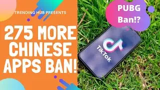 Is PUBG Going To Ban ?!? 275 Chinese Apps Ban In India!