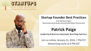Startup Founder Best Practices  - From Identity to Impact 📱
