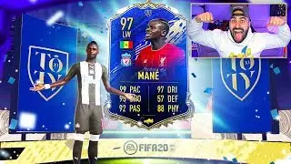 OMFG! I GOT TOTY 97 MANE!! FIFA 20