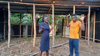 Moulding our dream home & cleaning of the domestic shed ,almost done with the poultry  farm project.