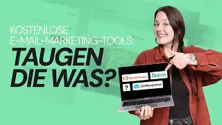Die BESTEN KOSTENLOSEN E Mail Marketing Tools 🏅 (auch mit deutschsprachigen Optionen)