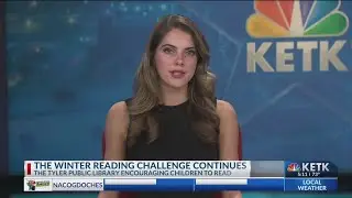 Tyler Public Library holding Winter Reading Challenge