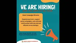 We're Hiring GA Repro Right Supporters