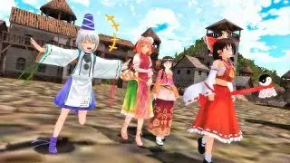 【東方MMD】　ほのぼの幻想郷　第三十二話　“幻想オンライン（前編）”