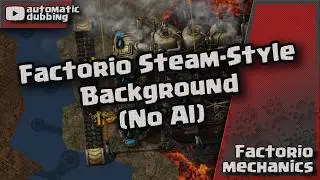 Steam-Colored Background in Factorio | Beautiful Guide Images Without AI | 𝙵𝙲𝚃