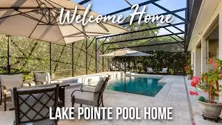 Lake Pointe Pool Home For Sale In St Cloud FL At 4938 Oakway Dr St Cloud FL 34771| 407-744-8387