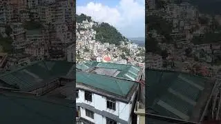 Aizwal, India view from Regency Hotel Oct 2023