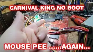 [ARCADE PCB] Ремонт Carnival King и проблема с картой CF
