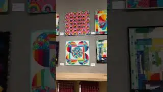Opening day for the #pmqgrainbows exhibit at Powell&rsquo;s Books (Burnside)
