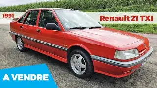 A VENDRE Renault 21 TXI de 1991 #renault #21 #forsale #avendre #youngtimer #automobile