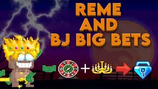 Growtopia PLAYING REME AND BJ  BIG BETS #teamnaz (giveaway)
