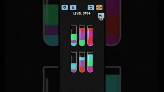 solve and solution water color sort game level 3784
