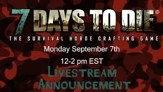 Labor Day Livestream Announcement