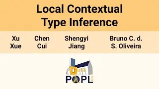 [POPL'26] Local Contextual Type Inference