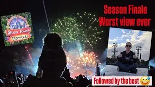 Alton Towers Fireworks Vlog 2025 Season Finale - Alton Intelligence - Were they any good?