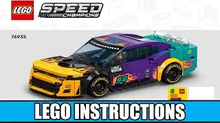 LEGO Instructions - Speed Champions - 76935 - NASCAR Next Gen Chevrolet Camaro ZL1