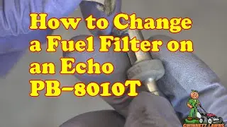 How to Change a Fuel Filter on Echo PB8010T|Works on all 2 stroke Engines