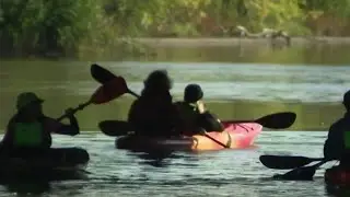 Lawmakers kayak Rouge River to mark cleanup progress since 1969 fire
