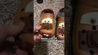 Mater crocs!!! #mater #crocs #shorts