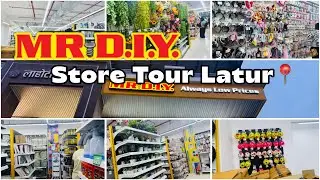 MR.DIY Store tour | Everything Under ₹99😨|MR.DIY haul| Cheapest haul | MR.D.I.Y now in Latur haul 🤗