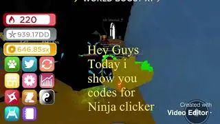OP codes for ninja clicker 🤯😱  (ROBLOX)