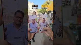 realme 15 Pro vs iQoo neo 10🔥 #techreview #gadgets #mobilephotography