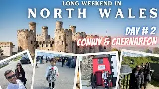 Smallest house in UK | Wales Trip day 2 | Conwy and Caernarfon | Indian food in Wales