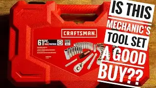 Craftsman Mechanics Tool Set Unboxing & Review