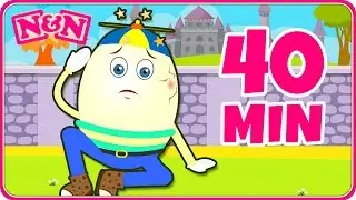 Humpty Dumpty Nursery Rhymes | Kids Songs | Nellie and Ned
