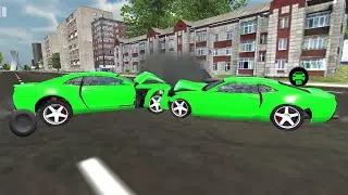 The Moment Of The Accident Of Green Cars | Beam Drive Car Crash | Android İOS Games