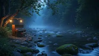 Gentle River Flow &bull; Calming Piano & Nature Sounds for Deep Sleep