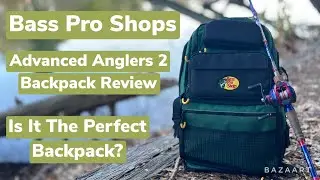 Bass Pro Shops Advanced Anglers 2 Backpack Review #bassproshop #bassfishing #largemouthbassfishing