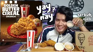[BARU] KFC GOLDEN BUTTER CEREAL CHICKEN | KFC GOLDEN BUTTER CRUNCH