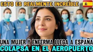 Una mujer italiana enferma llega a España, se desmaya en el aeropuerto y recibe una noticia impactan