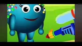 Mega Cake Pop Water Gun Finger Family Nursery Rhymes Kids