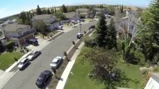 3DR Solo going through the smart shots