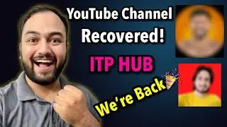 My YouTube Channel Got Hacked 😱 How I Restored It