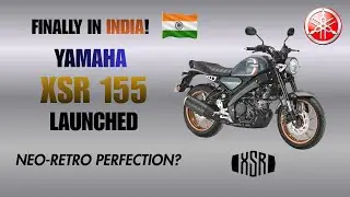 Yamaha XSR 155 выпущен в Индии | Анализ цены, характеристик, дизайна и производительности!