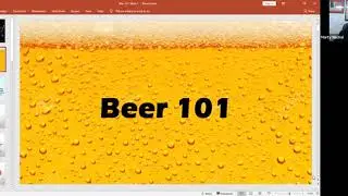 Beer 101 : A Virtual Guided Tasting Class