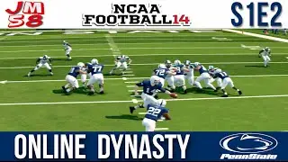 NCAA 14 Online Dynasty - INTERCEPTIONS GALORE - #15 Michigan State [S1E2]