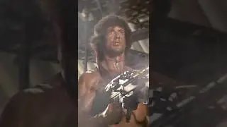 Sylvester Stallone uses a M60E3. Richard Crenna. Charles Napier. Rambo: First Blood Part II (1985).