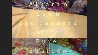 Alkaram Lawn Jaquard 3pc.(#branded #jaquard #lawn #3pcsuit #alkaram )