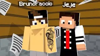 FIZ UMA TATUAGEM NO BRUNINHO NO MINECRAFT!